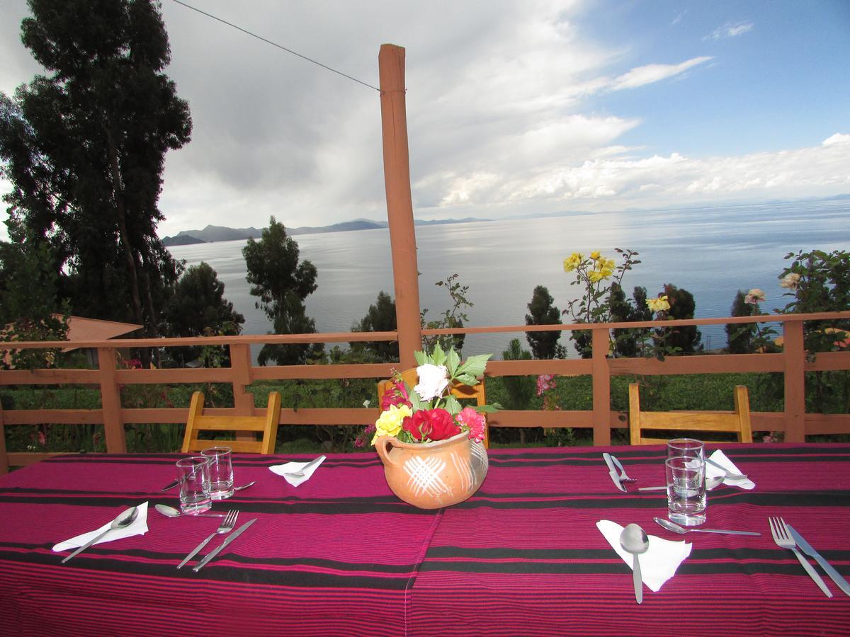 Titicaca Chaska Wasi Amantani Guest House Isla Amantani Bagian luar foto