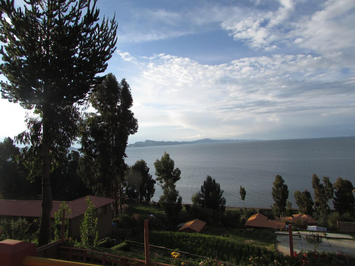 Titicaca Chaska Wasi Amantani Guest House Isla Amantani Bagian luar foto